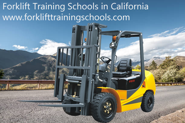 forklift training schools in California